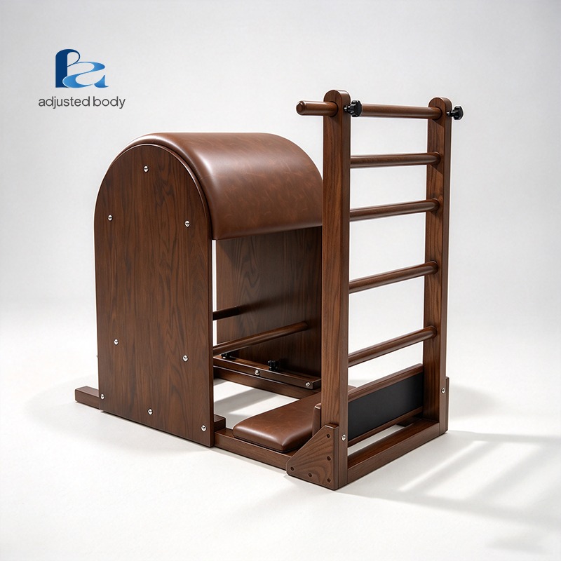 barrel & Wooden ladder - Walnut Finish